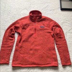 Patagonia Better Sweater 1/4-Zip Fleece - Pink